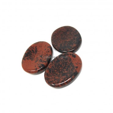 Mahogany Obsidian Worry Stone