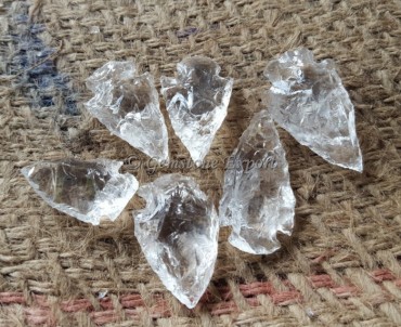 Brazilian Crystal Quartz High Quality Arrowheads