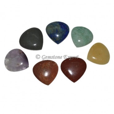 Seven Chakra Heart Set