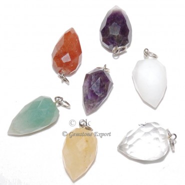 Mix Gemstone Drop Pendants